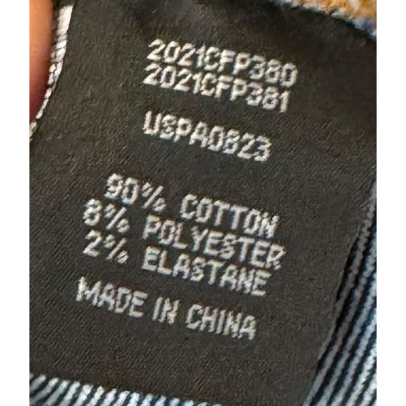 Universal Thread Womens Jeans High-Rise Loose Fit Straight Leg Denim Blue Sz. 18 - Picture 9 of 10